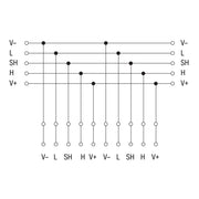 WAGO GmbH & Co. KG - Bussystem-Anschluss-/Abzweigklemme Übergabemodul 810-900/000-001