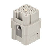 Harting - Kontakteinsatz für Rechtecksteckverbinder Buchseneinsatz 09120213101 Han Q High Density − 10 Stück