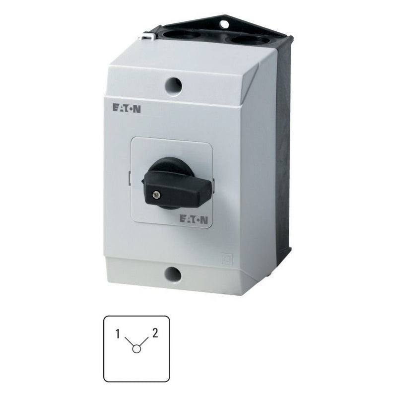 Eaton - Lastschalter Umschalter T3 32A Aufbau T3-4-90/I2 rastend o. 0-Stell