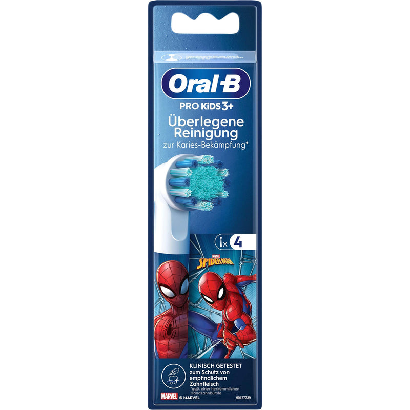 ORAL-B - Zubehör/Ersatzteile für Körperpflegegeräte Aufsteckbürste EB Spiderman 4er Mundpflege-Zubehör  − 12 Packung
