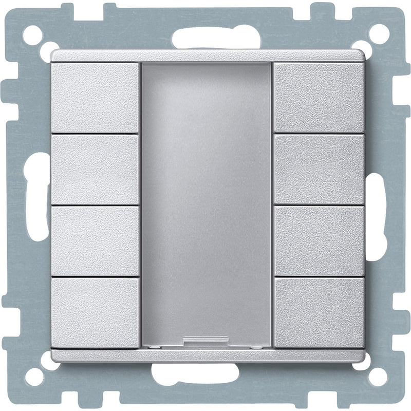 Merten - Bussystem-Tastsensor Taster 4f. plus alu 627860