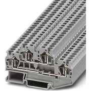 Phoenix Contact - Durchgangs-Reihenklemme Klemme STTB 4 BU 0,08-6qmm B=6,2mm bl − 50 Stück