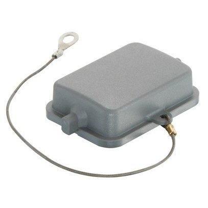 Harting - Schutzkappe für Industriesteckverbinder Abdeckkappe Anbaugehäuse 09300065416 Baugröße: 6B