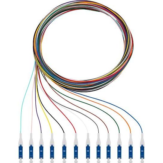 Rutenbeck - LWL-Pigtail Pigtails 12xLC OS2 2m OS2, 2m