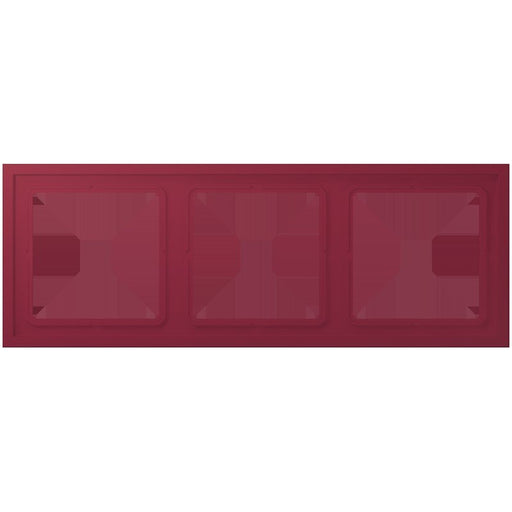 Jung - Abdeckrahmen Rahmen 3-fach LCZ 983 BF 255 le rubis