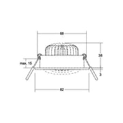 Brumberg Leuchten - Downlight/Strahler/Flutlicht LED-Einbaustrahler 230V 39377173