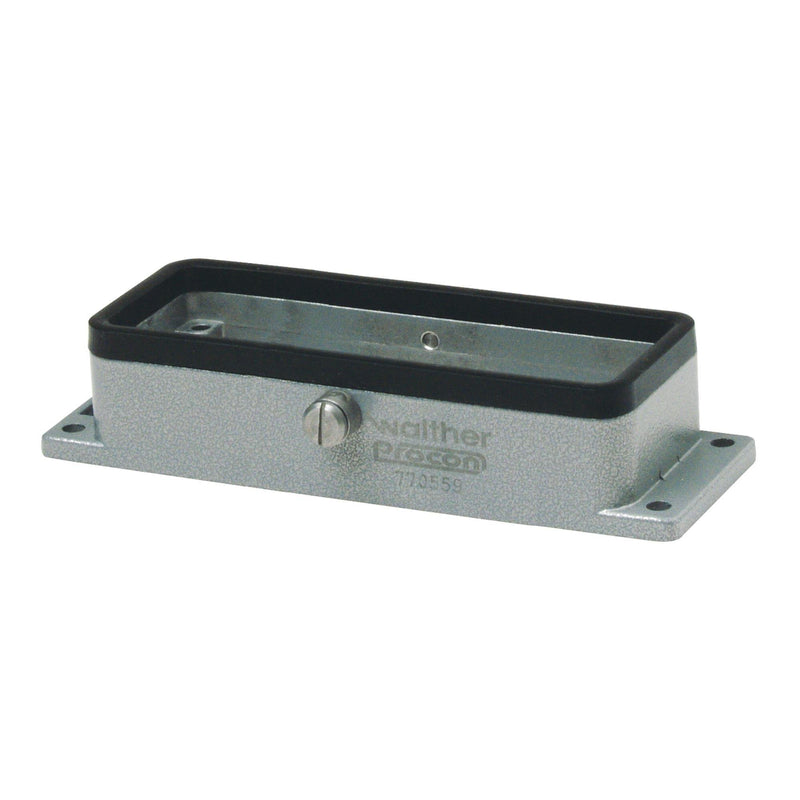 Walther Werke - Gehäuse für Rechtecksteckverbinder Anbaugehäuse B24 770659 27mm f.Zentralver