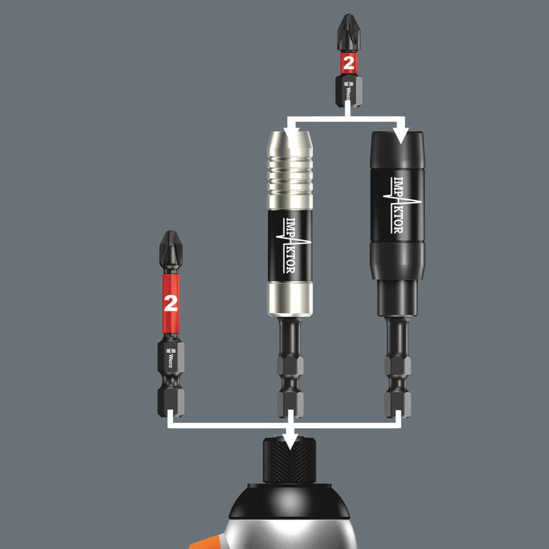 Wera - Bit 851/4 IMP DC SB SiS PH2x50mm