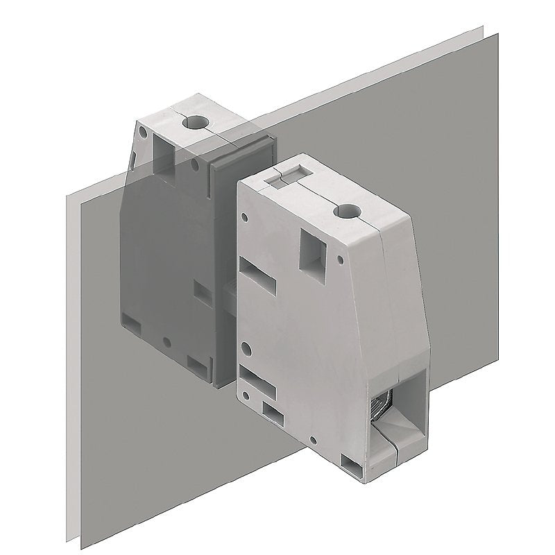 Weidmüller - Durchführungsklemme WGK 95 GY BX − 10 Stück