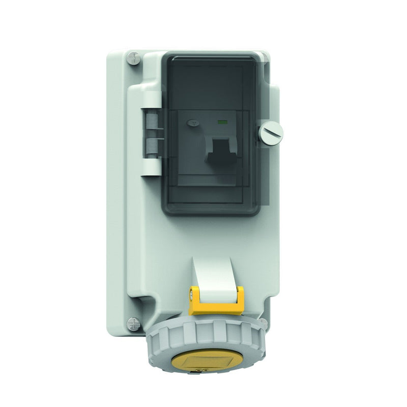 Bals Elektrotech - CEE-Steckdose abschaltbar, abgesichert (IEC 60309) Wandsteckdose 15387