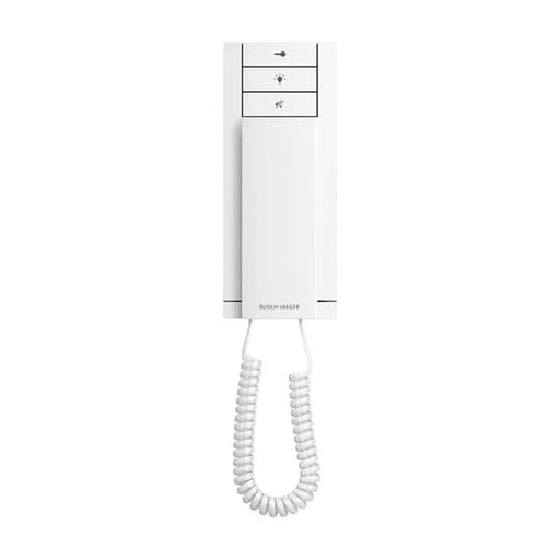Busch-Jaeger - Innenstation für Türkommunikation Innenstation Audio Hörer 83205 AP-624 studioweiß matt