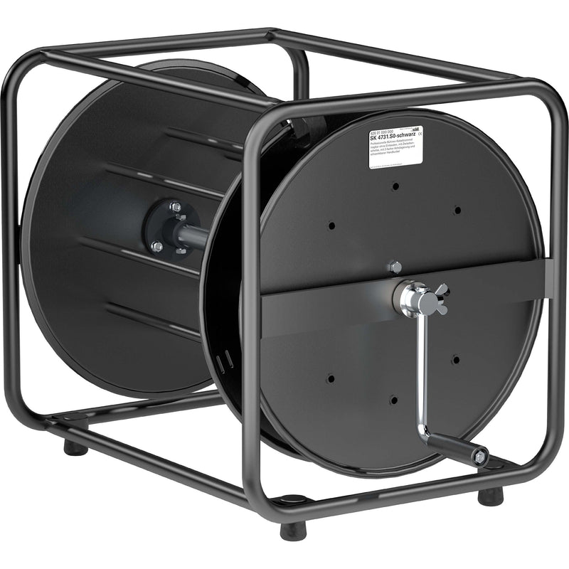 Schill - Kabeltrommel Stahlblech-Kabeltrommel SK 4731.S0-schwarz ohne Steckdosen