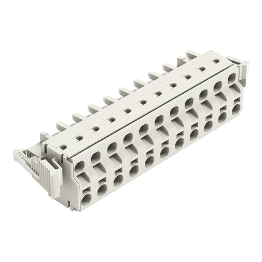 WAGO - Kabelsteckverbinder für Leiterplattensteckverbinder 2-Leiter-Federleiste 721-2211/037-000 CAGECLAMP,2,5mm²,lgr − 10 Stück