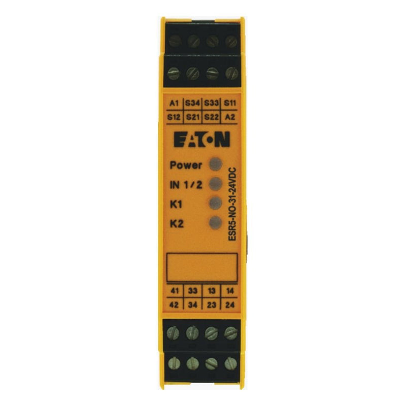 Eaton - Gerät zur Überwachung von sicherheitsgerichteten Stromkreisen Sicherheitsrelais ESR5-NO-31-24VDC NOT-AUS 24V DC