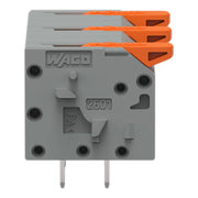 WAGO - Leiterplattenklemme 2601-1503 1,5mm²,gr − 70 Stück