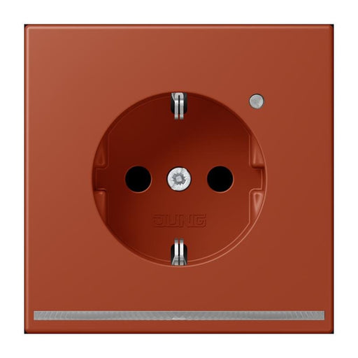 Jung - Steckdose SCHUKO Steckdose LC 1520-O LNW 232 locre rouge (32110)