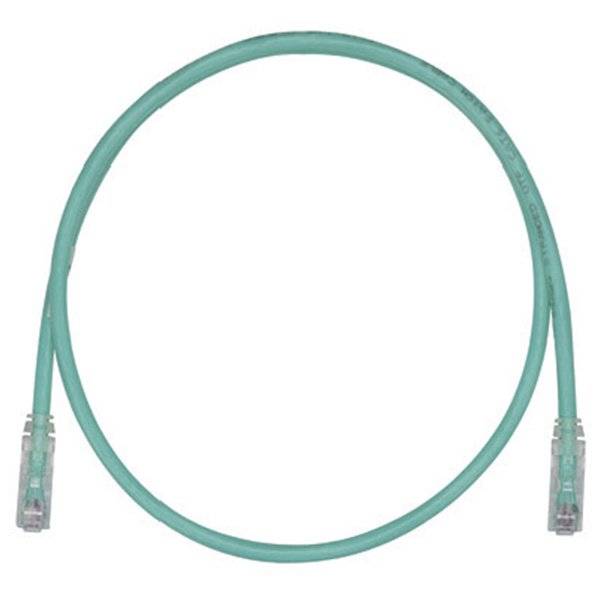 Panduit - Patchkabel Kupfer UTP Patchkabel Cat.6 UTP28SP3MGR AWG28 grün 3,0m − 10 Stück