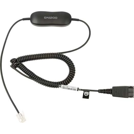GN Audio - Zubehör/Ersatzteile für Kopfhörer/Head-Set Anschlußkabel Smart Cord QD RJ9/10 spiral