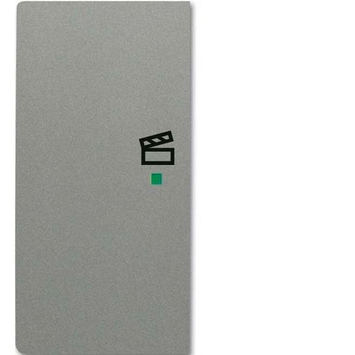 Busch-Jaeger - Bussystem-Tastwippe Wippe grau/met 6233-21-803 solo