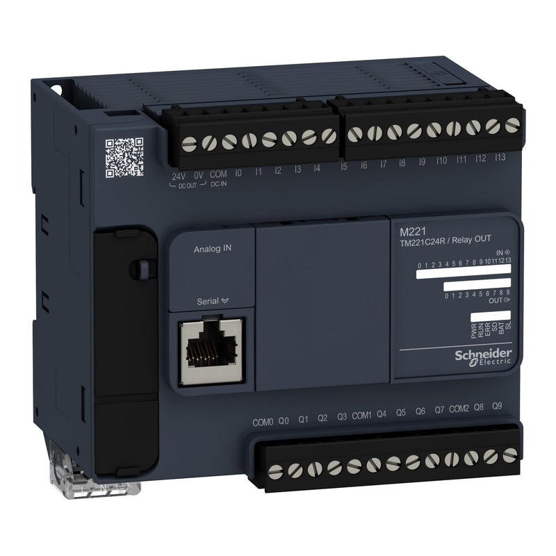 Schneider Electric - SPS-Grundgerät SPS-Steuerung M221C TM221C24R seriell