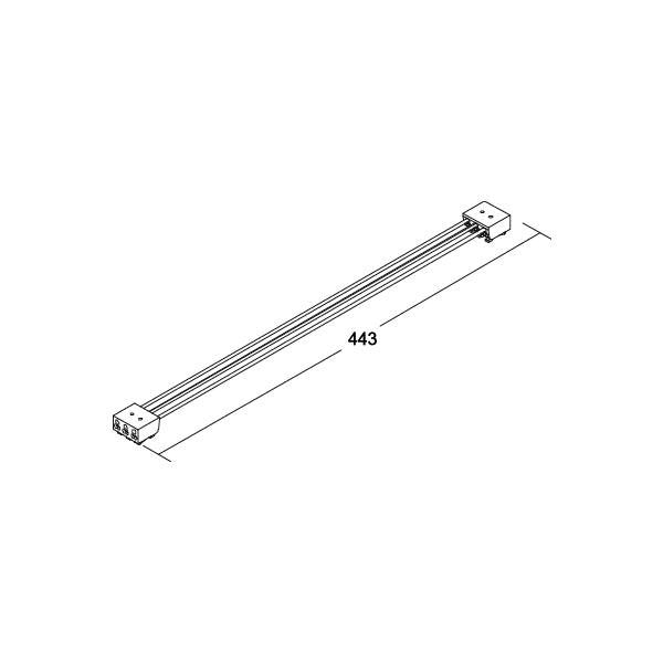 Brumberg Leuchten - Elektrisches Zubehör/Ersatzteile für Leuchten DV-Kabel-Set 81011060 580 mm