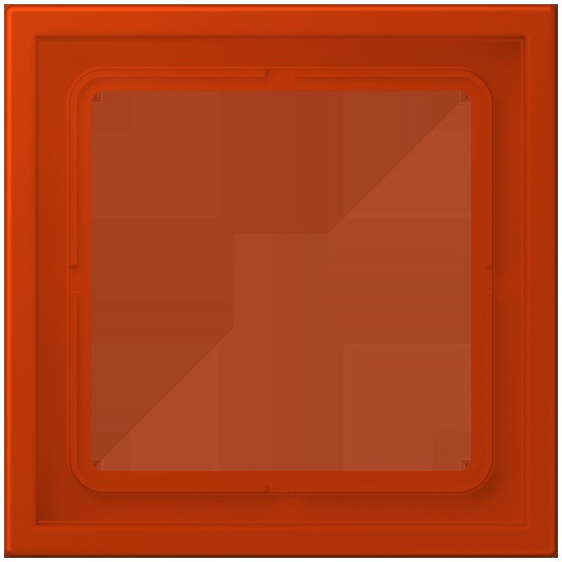 Jung - Abdeckrahmen Rahmen 1-fach LC Z981 BF 244 rouge vermillon 59