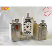 Siba - Messersicherung NH-Sicherungseinsatz 2000113.125 125A NH00,gg/gl,500V − 10 Stück