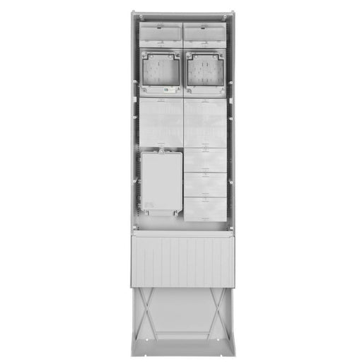 GSAB Elektrotechnik - Zähler-Komplettschrank Zähleranschlußsäule 25.00.1P31ez BW Netze