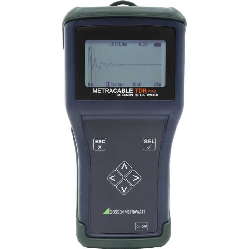 Gossen Metrawatt - Kabelfehler-Messgerät Handgerät METRACABLE TDR PRO Kabelfehlerortung