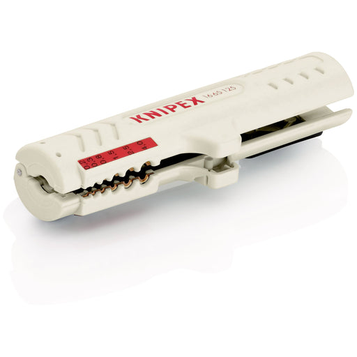 Knipex - Abisolier-/Abmantelwerkzeug Abmantelungswerkzeug 16 65 125 SB für Datenkabel 125mm