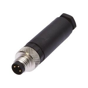 Ipf Electronic - Rundsteckverbinder, feldkonfektionierbar (Industriesteckverbinder) Kabelstecker,M8 VK003178