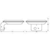 Ledvance - Decken-/Wandleuchte LED-Solarleuchte ENDUR #4058075763210
