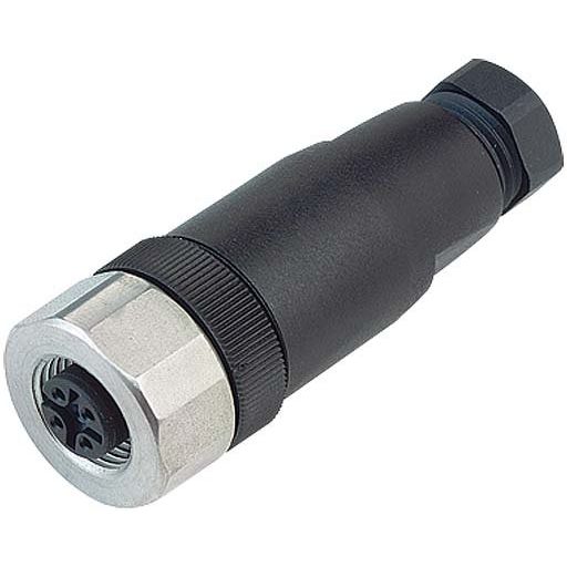 Murrelektronik - Rundsteckverbinder, feldkonfektionierbar (Industriesteckverbinder) Steckverbinder 7004-12961-0000000 M12 Buchse gerade
