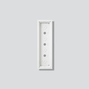 Siedle&Söhne - Montageelement für Türstation Gehäuse-Aufputz GA 612-4/1-01 W Weiß