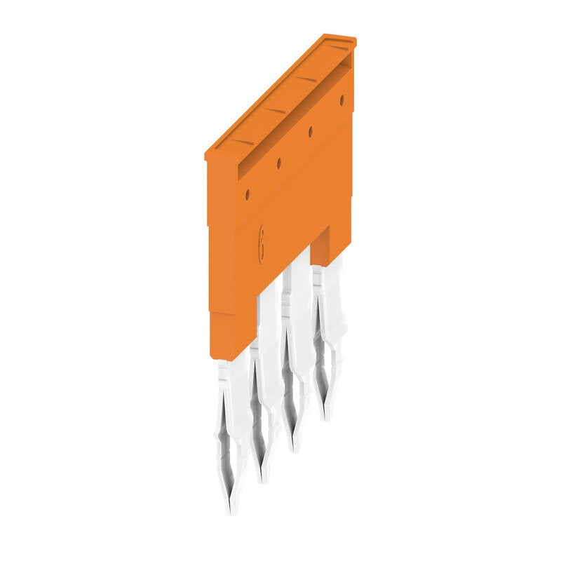 Weidmüller - Querverbinder/Brücker für Reihenklemme Querverbinder ZQV 6N/4 gesteckt − 60 Stück
