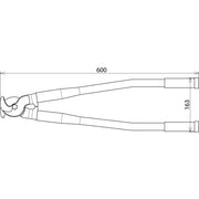 DEHN - Kabelschere HVI CUTTER 32 f. HVI/CUI-Leitungen