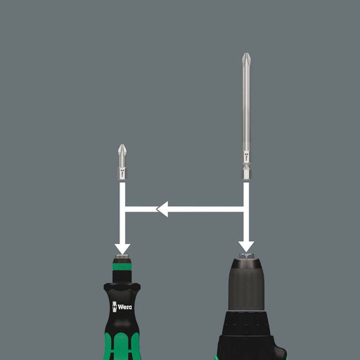 Wera - Bit-Set Schraubendreher 059298 Falttasche 7-tlg
