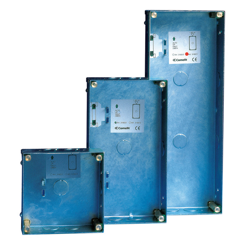 Comelit - Unterputzkasten für Klingelanlage UP-Gehäuse 3160/3 Vandalcom 3 Module