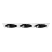 Brumberg Leuchten - Downlight/Strahler/Flutlicht Einbaumodul rechteckig 45028550 3-fach