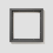 Siedle&Söhne - Montageelement für Türstation Kombirahmen KR 611-2/2-0 DG dgr/gli