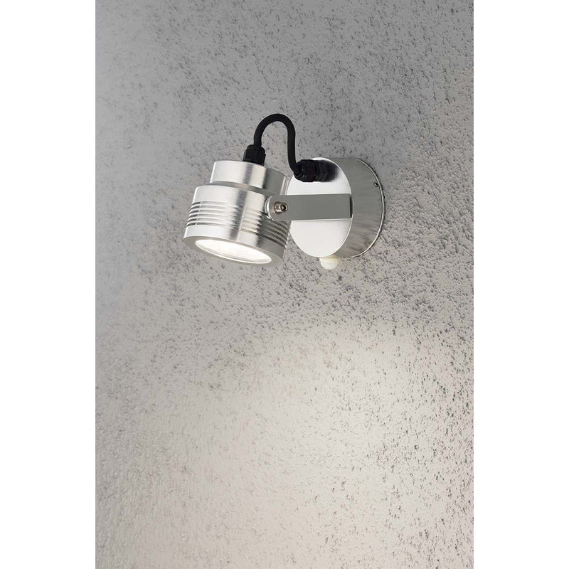 Gnosjö Konstsmide AL - Downlight/Strahler/Flutlicht LED Wandleuchte massiv-alu 7942-310 m. BW,6xhighPowerLED
