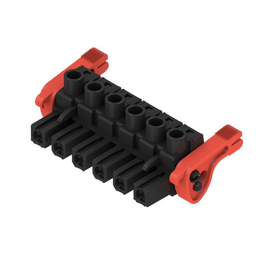 Weidmüller - Kabelsteckverbinder für Leiterplattensteckverbinder Verbinder 7.62mm BLZ 7.62H#1164960000 − 25 Stück