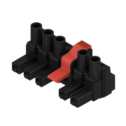 Weidmüller - Kabelsteckverbinder für Leiterplattensteckverbinder Verbinder 7.62mm BLZ 7.62I#1398880000 − 30 Stück