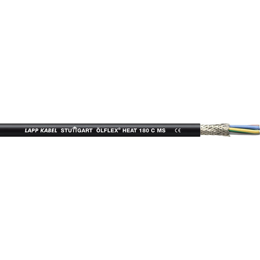 Lapp Kabel&Leitung - Energiekabel < 1 kV, für ortsveränderlichen Einsatz ÖLFLEX HEAT 180 C MS 3G0,5 0046701/100 − 100 Meter