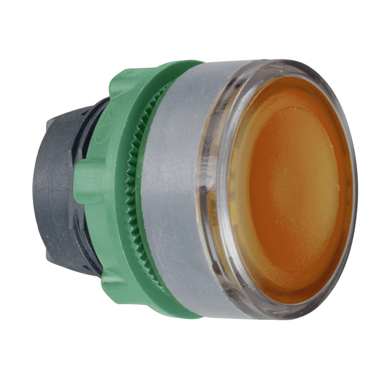 Schneider Electric - Frontelement für Drucktaster Leuchtdrucktaster ZB5AH0583C0 or, 22mm, in grau