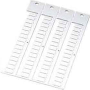 Murrplastik - Klemmenmarkierung Klemmenschild KPX 10/10-10, ws weiß − 528 Stück