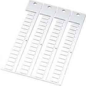 Murrplastik - Klemmenmarkierung Klemmenschild KPX 10/10-10, ws weiß − 528 Stück