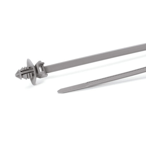 HellermannTyton - Kabelbinder Befestigungsbinder 157-00059(1000) grau − 1000 Stück