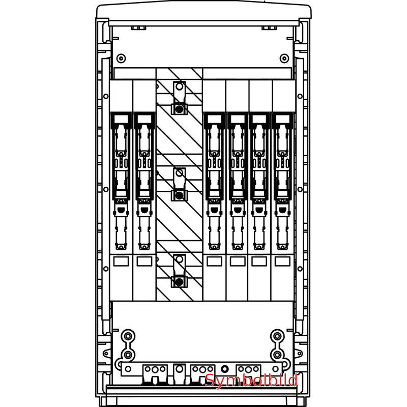 Elsta Mosdorfer - Kabelverteilerschrank LS100C.EV02 mit Sammelschienen