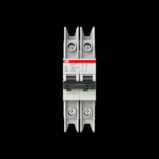 ABB Stotz S&J - Leitungsschutzschalter Sicherungsautomat SU202MR-K1 10kA, 1A, 2P, RTT